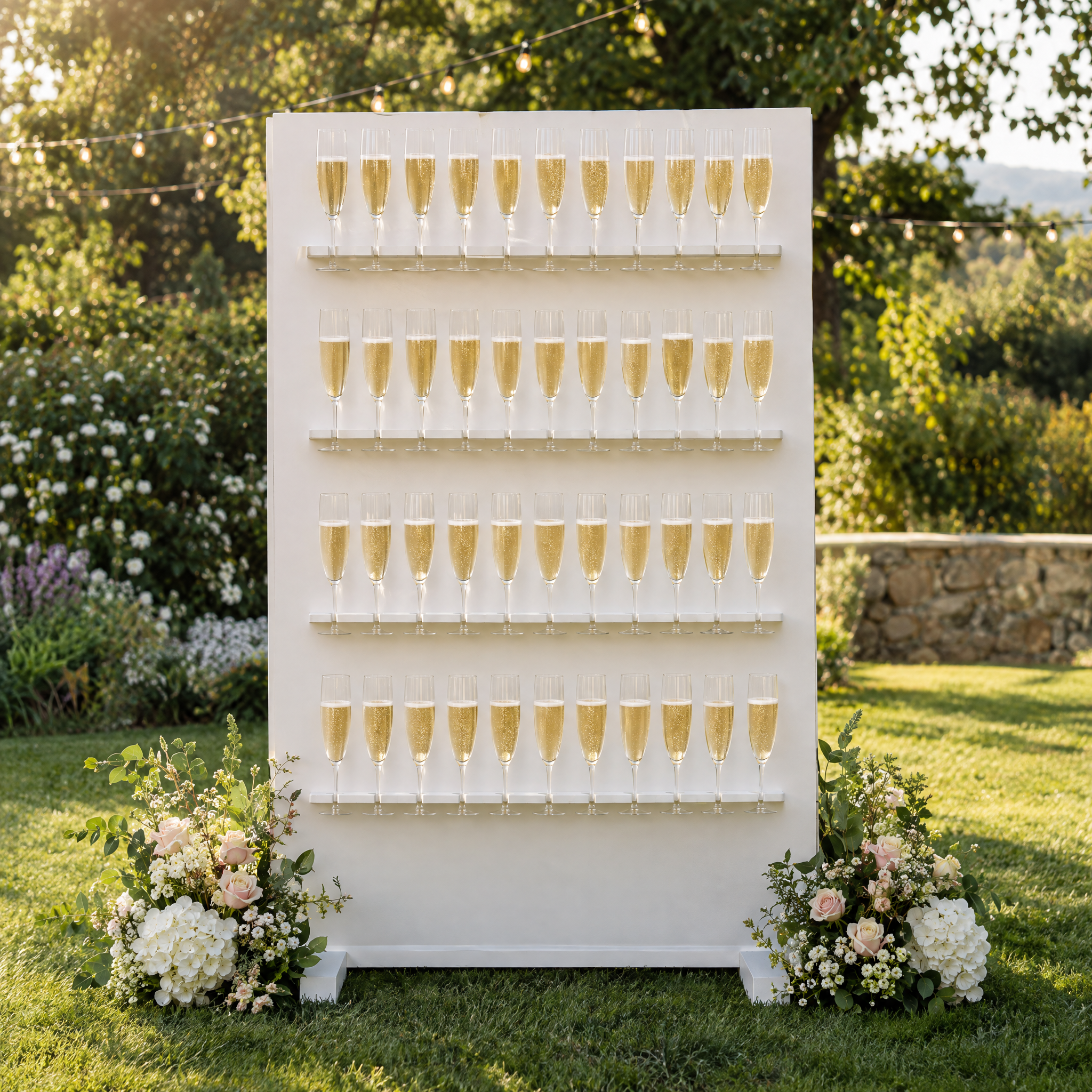 Champagne Wall