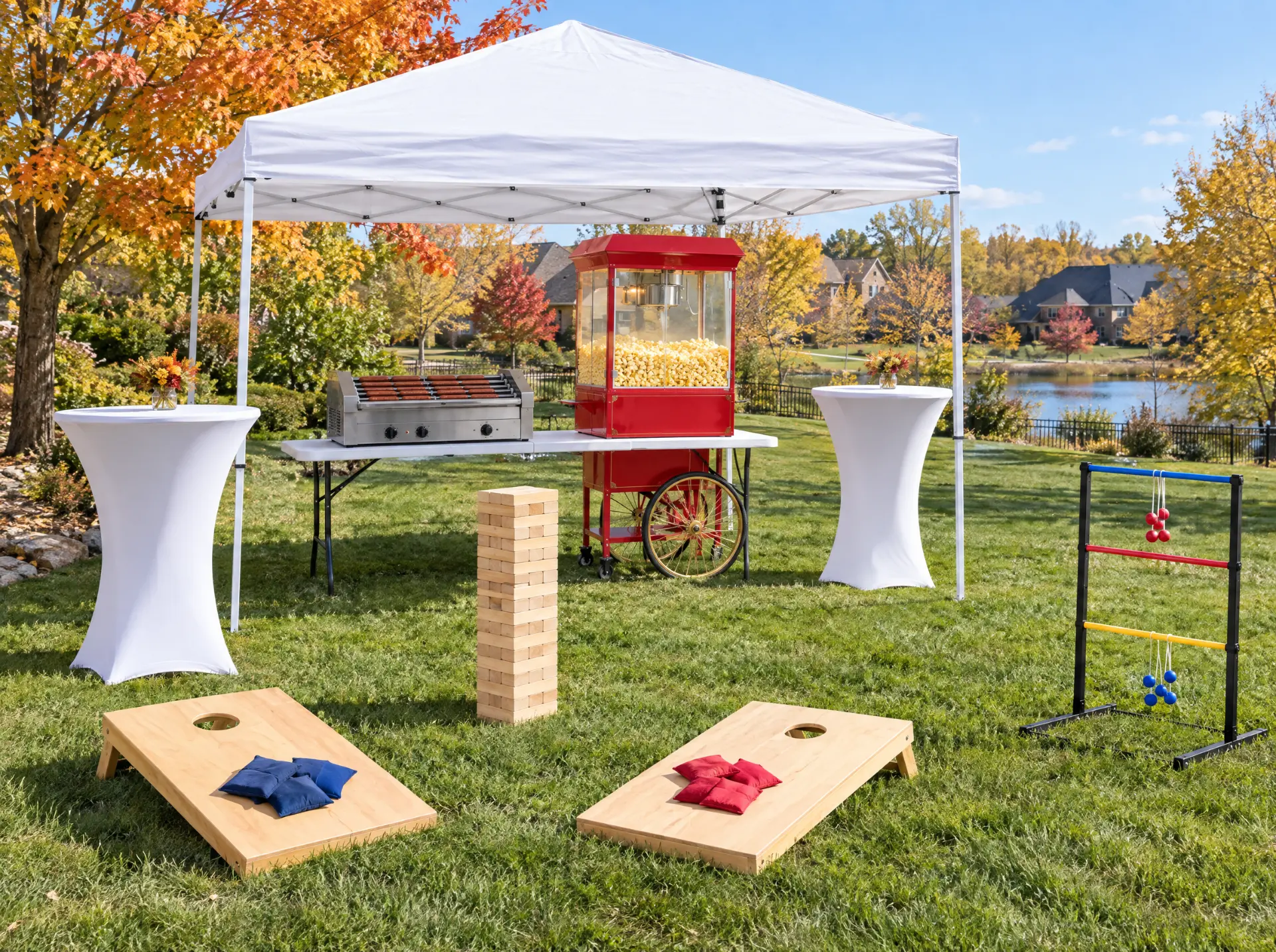 Tailgate / Game Day concept image — Canovi Event Rentals